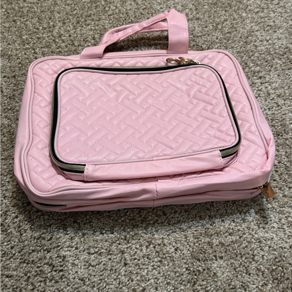 Pink Quilted Women's Bag